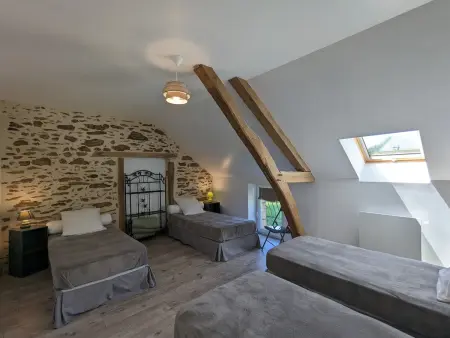 Gîte familial 6 pers. en vallée Noire, grand jardin & base nautique à 5km : photo 32