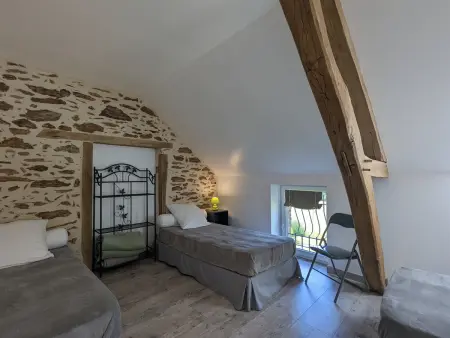 Gîte ferme rénovée 12 pers. vallée Noire, base nautique 5 km : photo 32