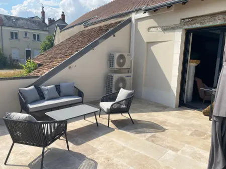 Gîte rénové en Berry avec terrasse et jardin à Saint-Maur : photo 2