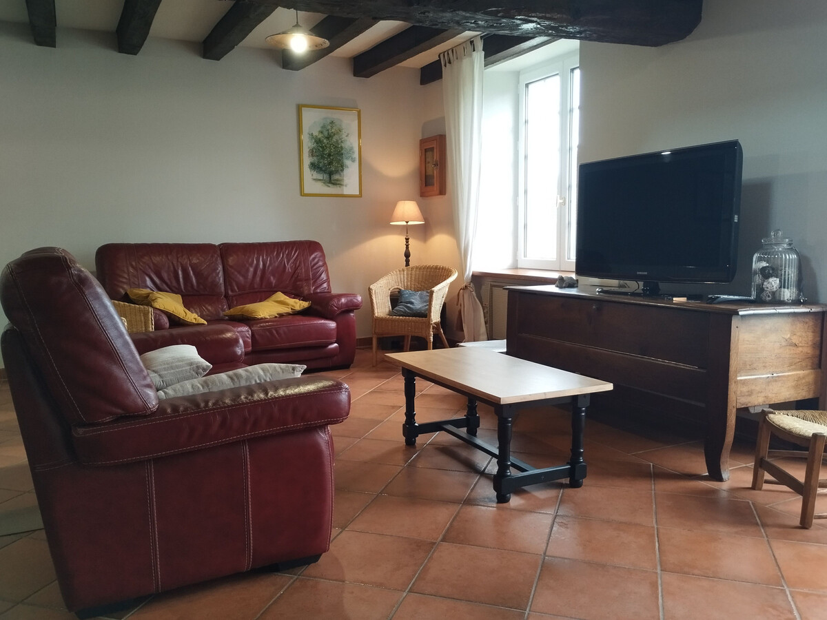 Le Tilleul : gîte 12 pers. à Sarzay, 2000 m² de nature - Photo 6
