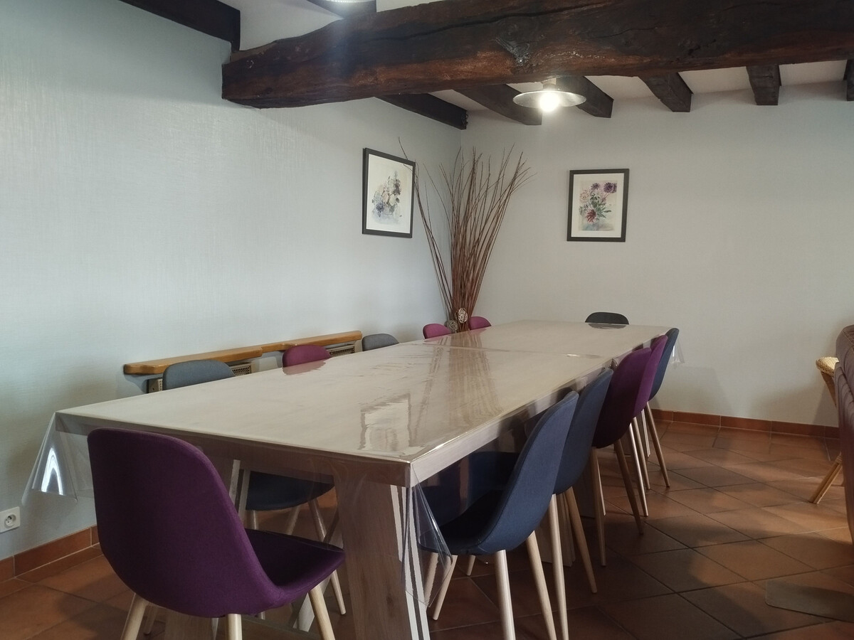 Le Tilleul : gîte 12 pers. à Sarzay, 2000 m² de nature - Photo 10