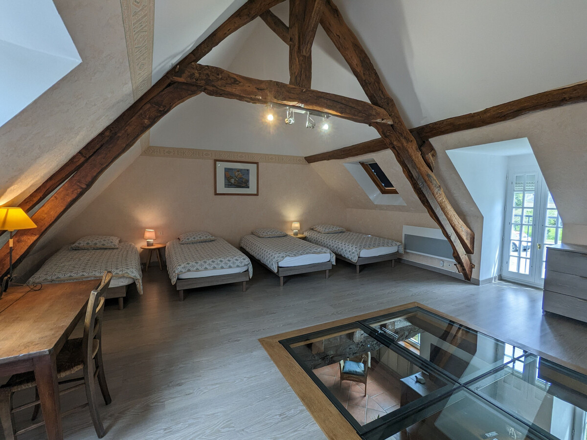 Le Tilleul : gîte 12 pers. à Sarzay, 2000 m² de nature - Photo 19