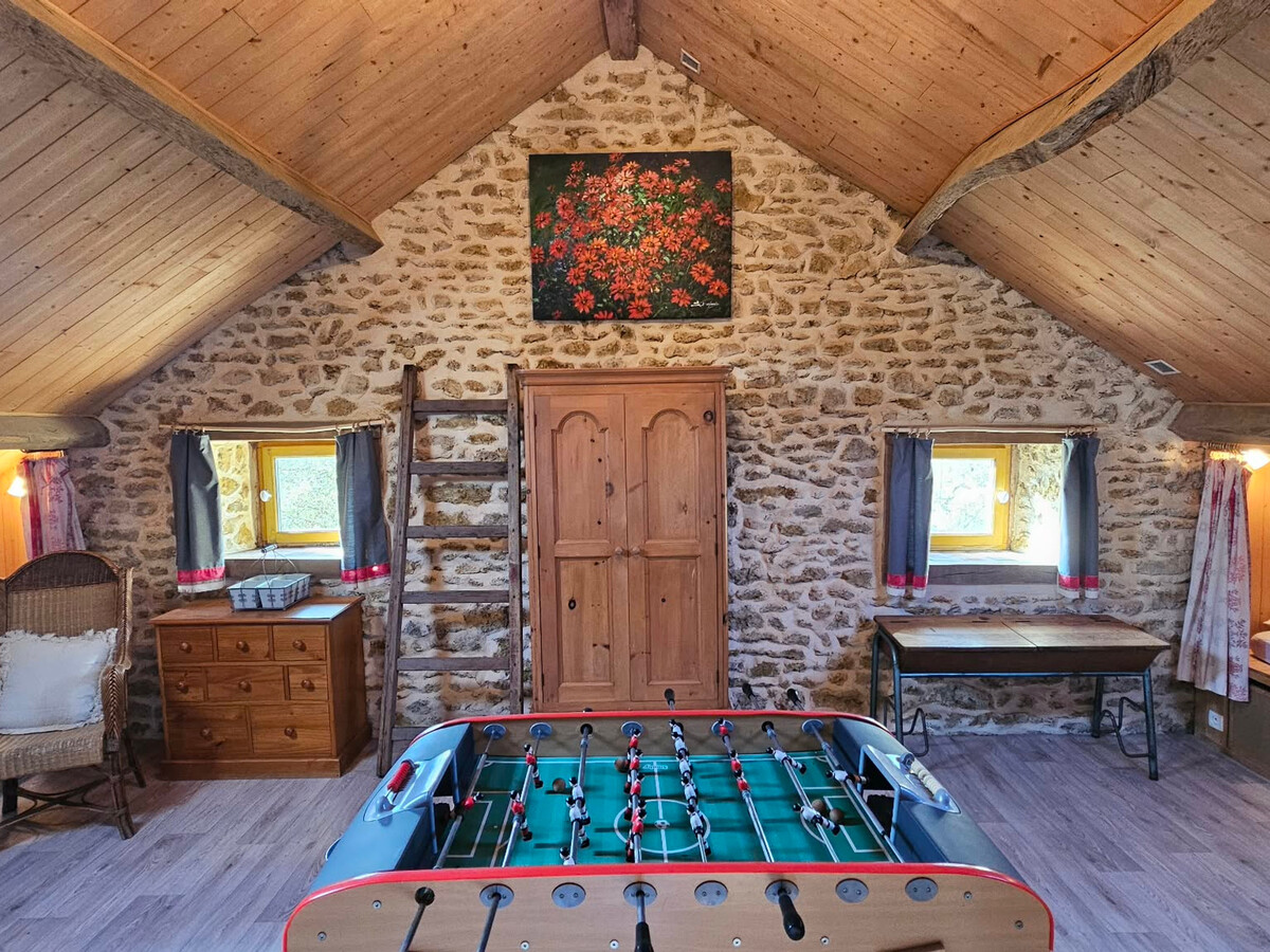 Gîte familial 6 pers. avec plan d'eau et salle de jeux - Photo 7