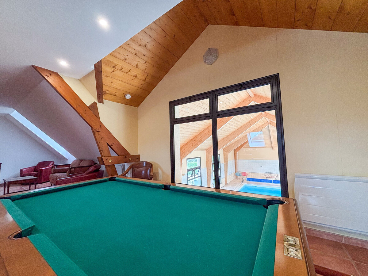 Gîte 8 pers. piscine intérieure, tennis et billard - Photo 6