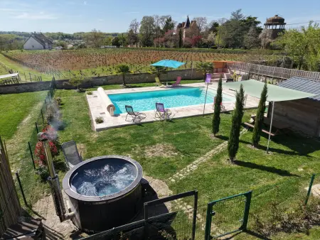 Gîte 6 pers. piscine chauffée & bain nordique au Menoux : photo 19