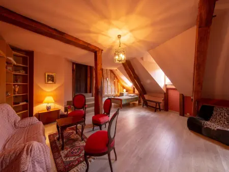 Gîte de charme 6 pers. à Bellegarde, cour et jardin : photo 16
