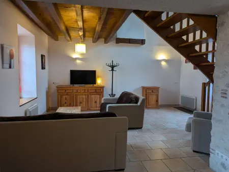 Gîte 6 pers. accessible, jardin 1800 m² près Loire à vélo : photo 2
