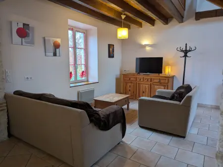 Gîte 6 pers. accessible, jardin 1800 m² près Loire à vélo : photo 7