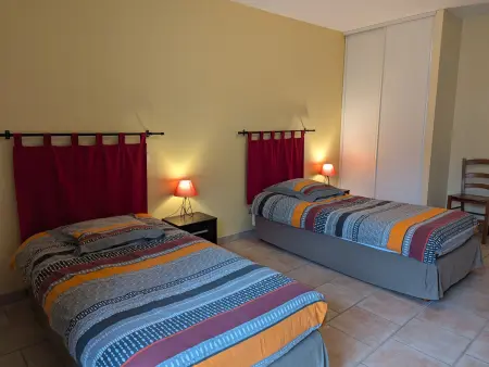 Gîte 6 pers. accessible, jardin 1800 m² près Loire à vélo : photo 11