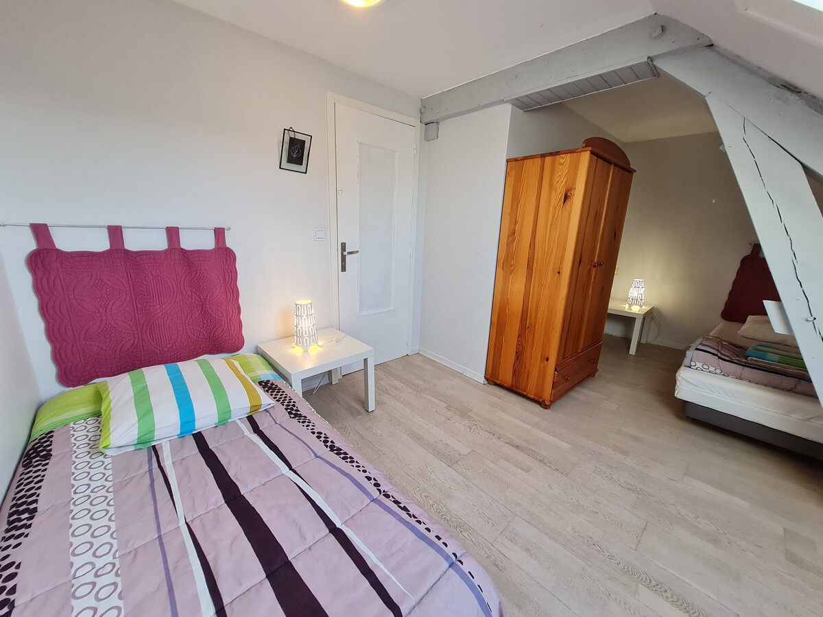 Gîte 7 pers. avec véranda chauffée près de l'étang des Bois - Photo 16