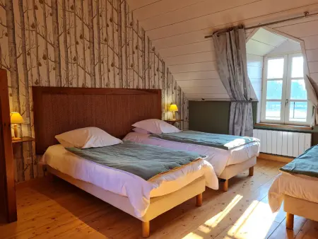 Gîte rural avec sauna et vue sur prairie aux chevaux : photo 15