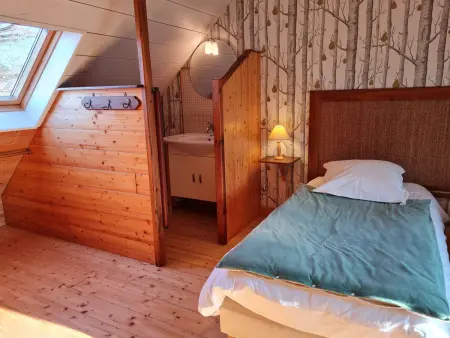 Gîte rural avec sauna et vue sur prairie aux chevaux : photo 17