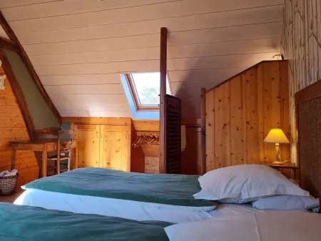 Gîte rural avec sauna et vue sur prairie aux chevaux : photo 18