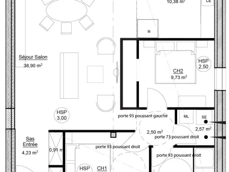 Gîte contemporain 90m² avec piscine chauffée à Mardié : photo 19