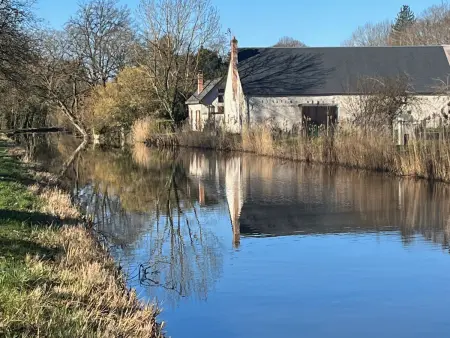 Gîte contemporain 90m² avec piscine chauffée à Mardié : photo 24