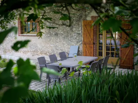 Gîte en grange rénovée, 8 pers., jardin clos près Montargis : photo 34