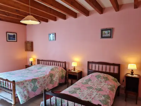 Gîte indépendant avec cour fermée, vue Vallée : photo 8