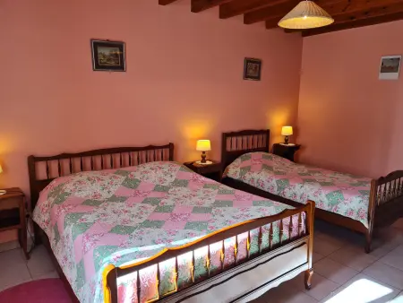 Gîte indépendant avec cour fermée, vue Vallée : photo 9