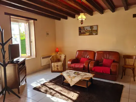 Gîte indépendant avec cour fermée, vue Vallée : photo 12