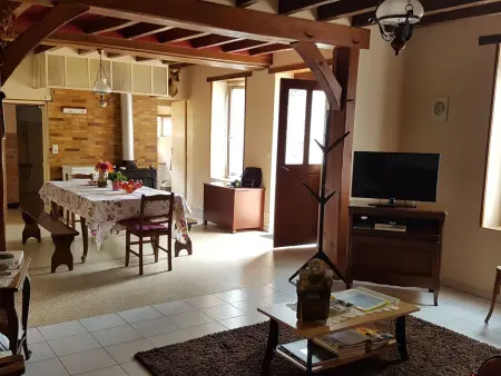 Gîte indépendant avec cour fermée, vue Vallée : photo 15