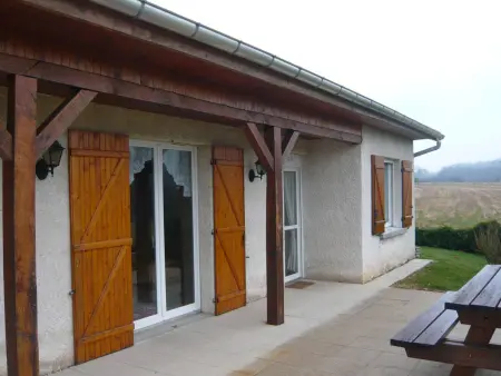 Gîte plain-pied 4 pers. à Fontenoy, terrasse et barbecue : photo 2