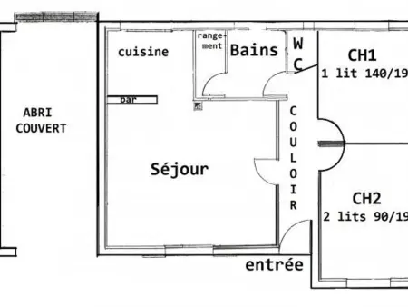 Gîte plain-pied 4 pers. à Fontenoy, terrasse et barbecue : photo 14