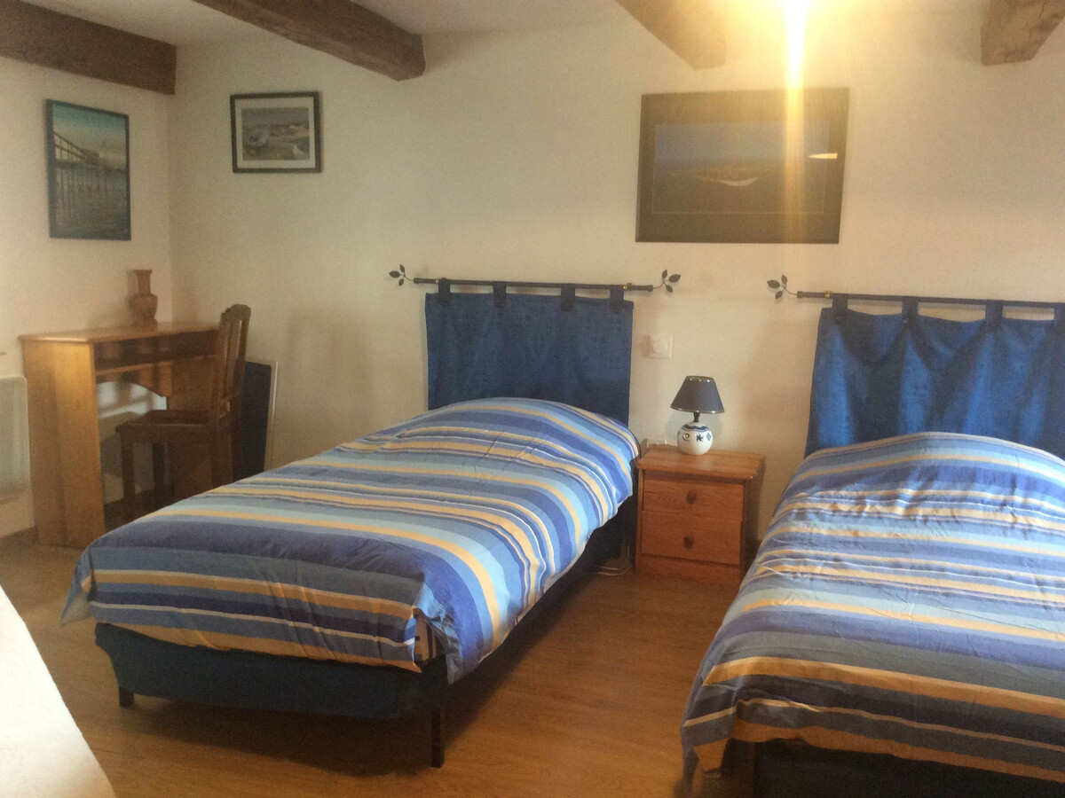 Gîte 6 pers en ancienne ferme avec salle de jeux - Photo 8