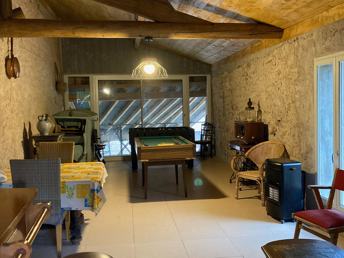 Gîte 6 pers en ancienne ferme avec salle de jeux - Photo 18