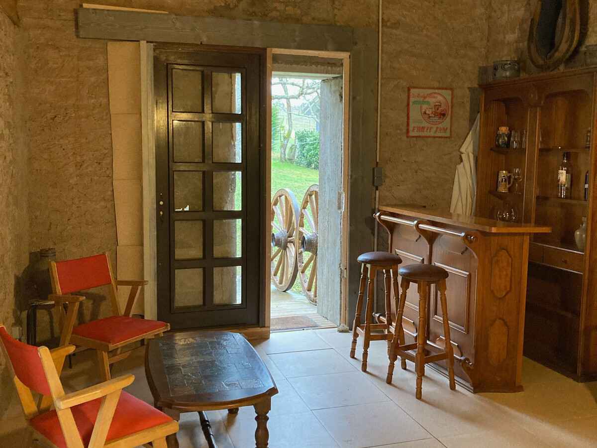 Gîte 6 pers en ancienne ferme avec salle de jeux - Photo 19