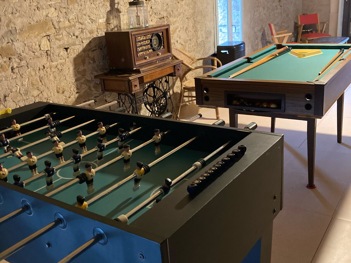 Gîte 6 pers en ancienne ferme avec salle de jeux - Photo 20