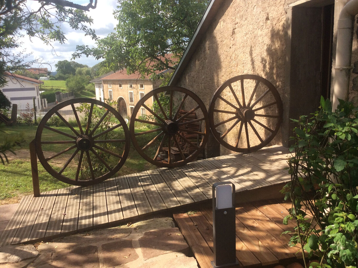 Gîte 6 pers en ancienne ferme avec salle de jeux - Photo 27