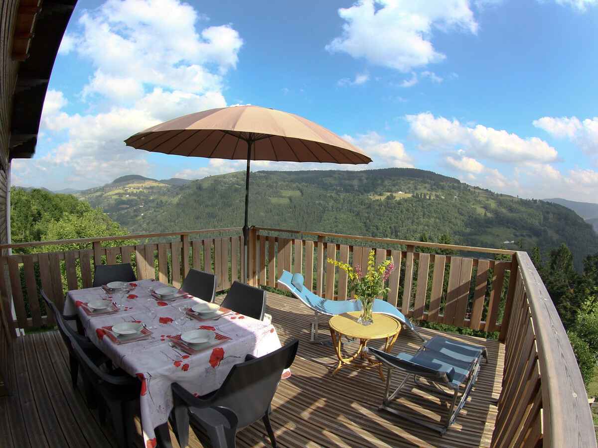 Gîte montagne 6 pers. à 800m avec vue vallée et 4 terrasses - Photo 10