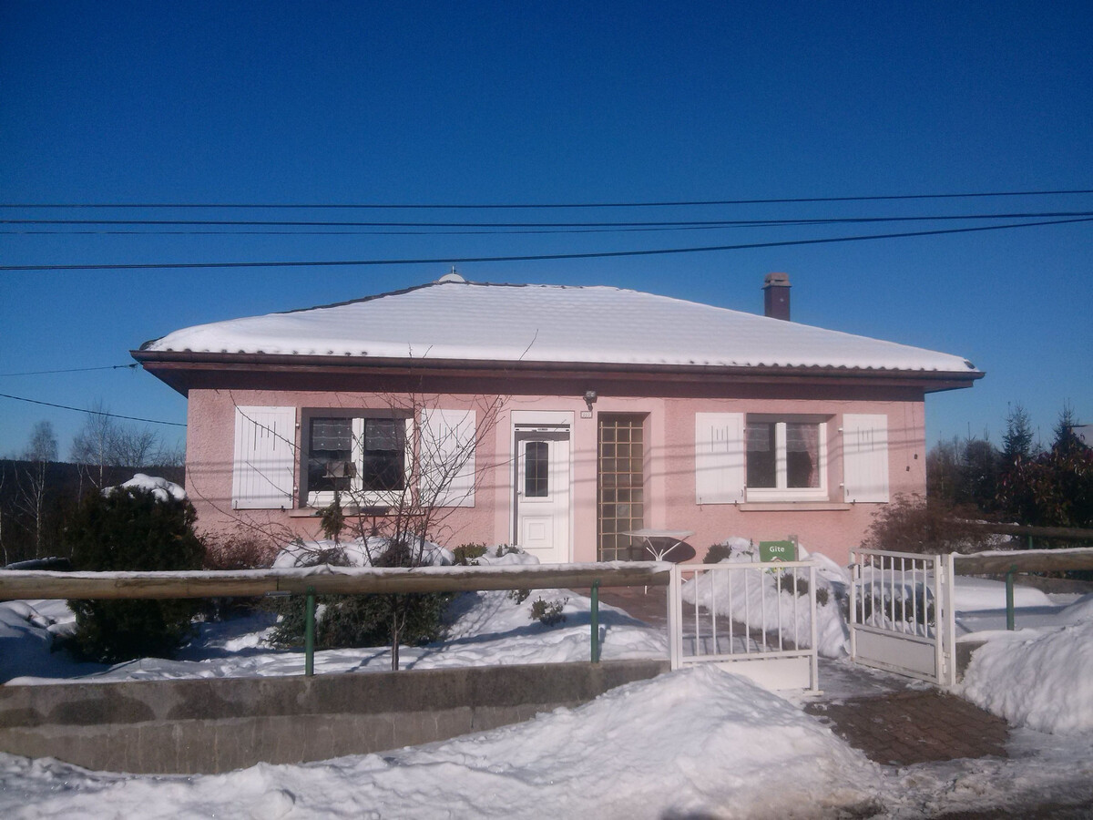 Pavillon 4 pers. Anould avec cheminée, terrasses et garage - Photo 29