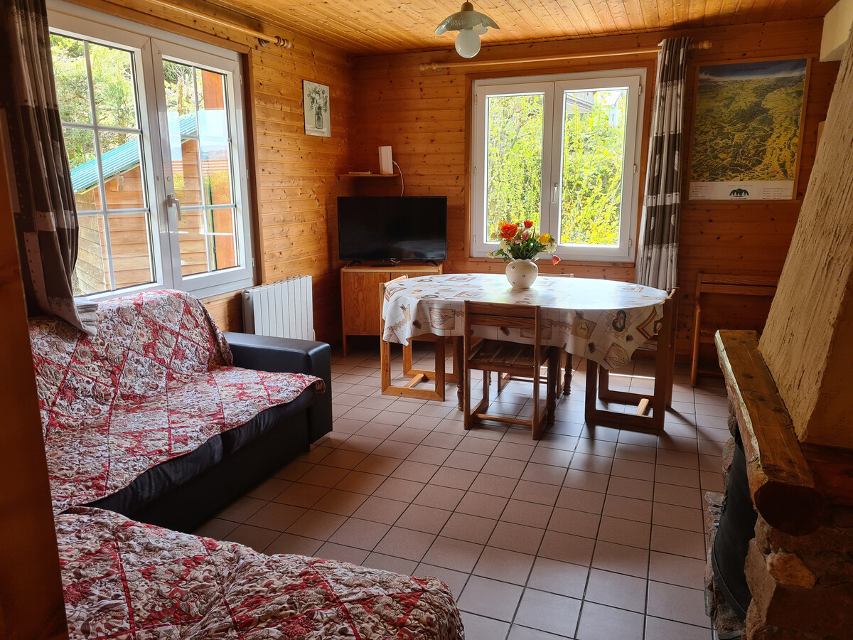 Gîte chalet 4 pers. avec cheminée à La Bresse, 4 km des pistes - Photo 3