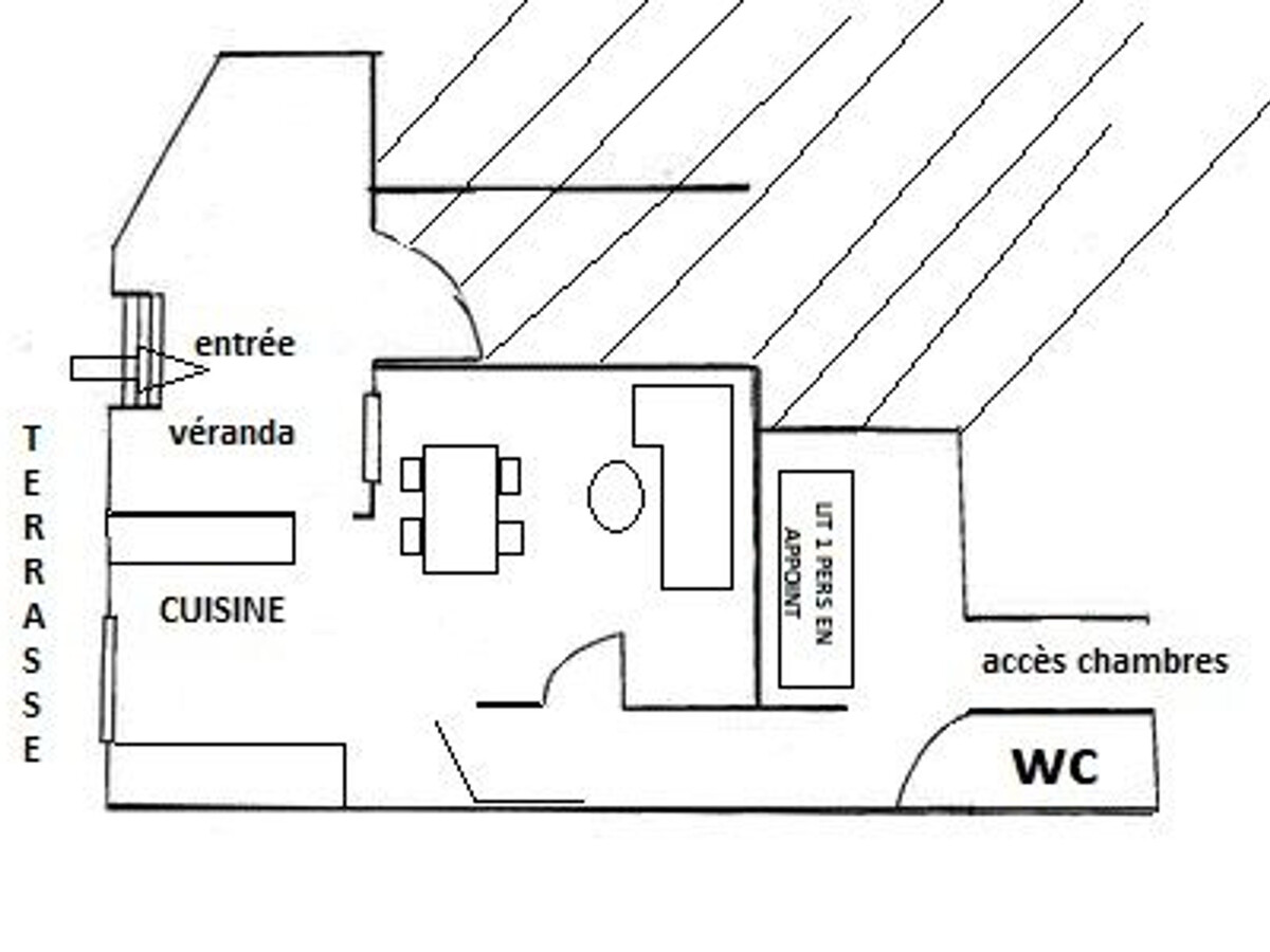 Gîte 4 pers. avec terrasse à Hagécourt, près Épinal - Photo 14