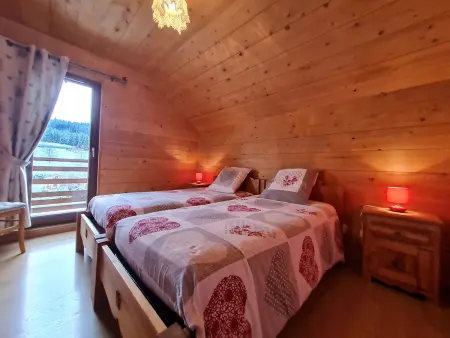 Chalet chaleureux face aux pistes, proche Gérardmer, idéal pour famille, balcon et terrasse - Photo 13