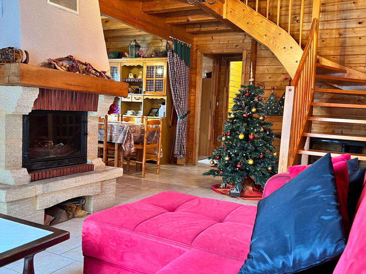 Chalet 6 pers. avec cheminée à Taintrux - Photo 9