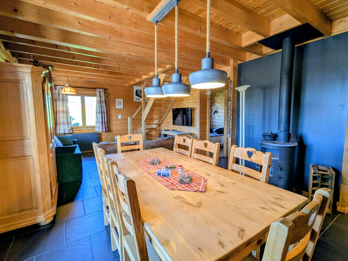 Le Meix Sage : chalet 8 pers. avec poêle à bois - Photo 4