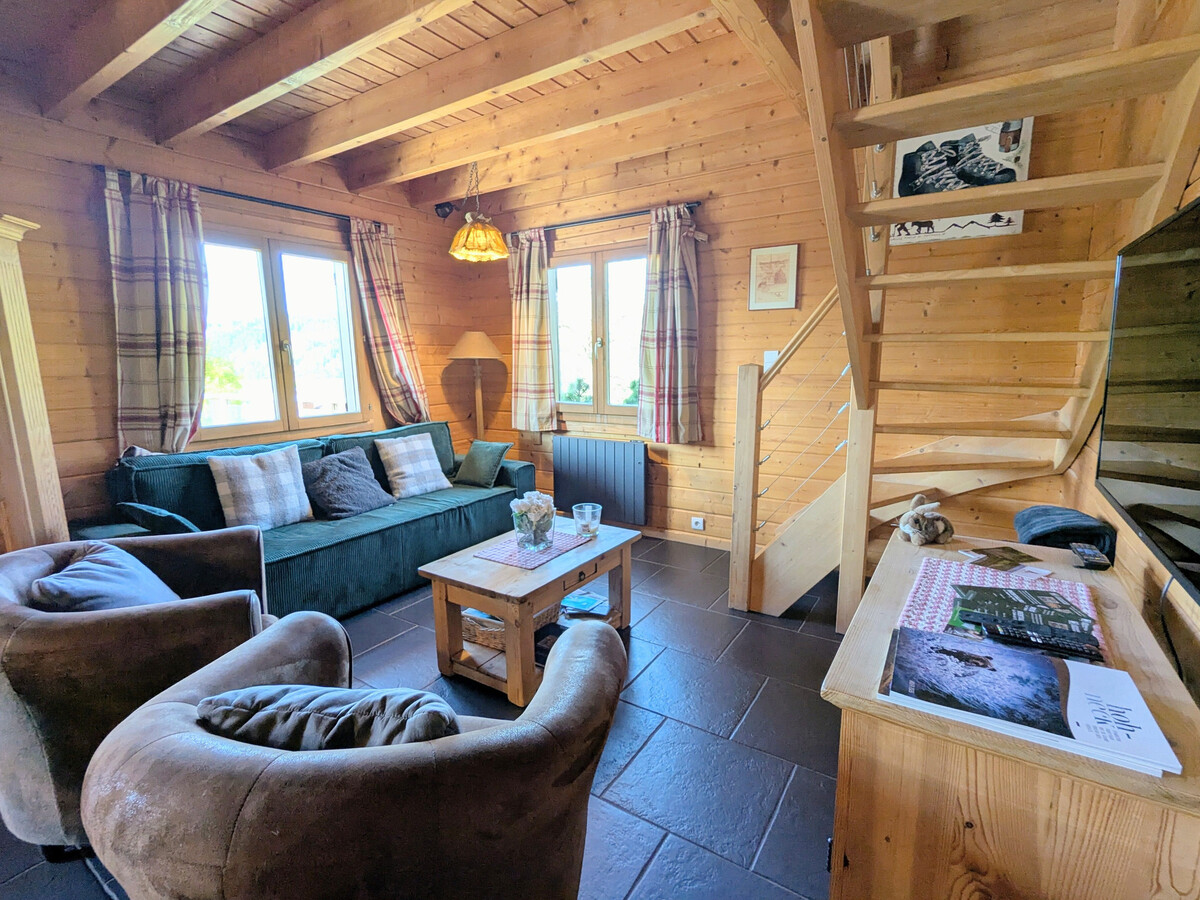 Le Meix Sage : chalet 8 pers. avec poêle à bois - Photo 6