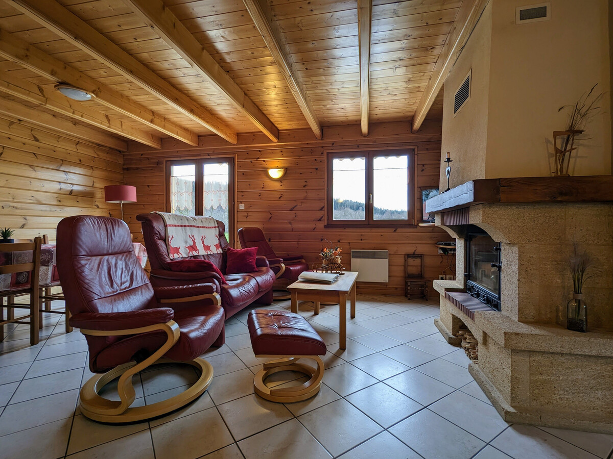 Chalet 6 pers. avec terrasse, forêt & ski à 15 km - Photo 5