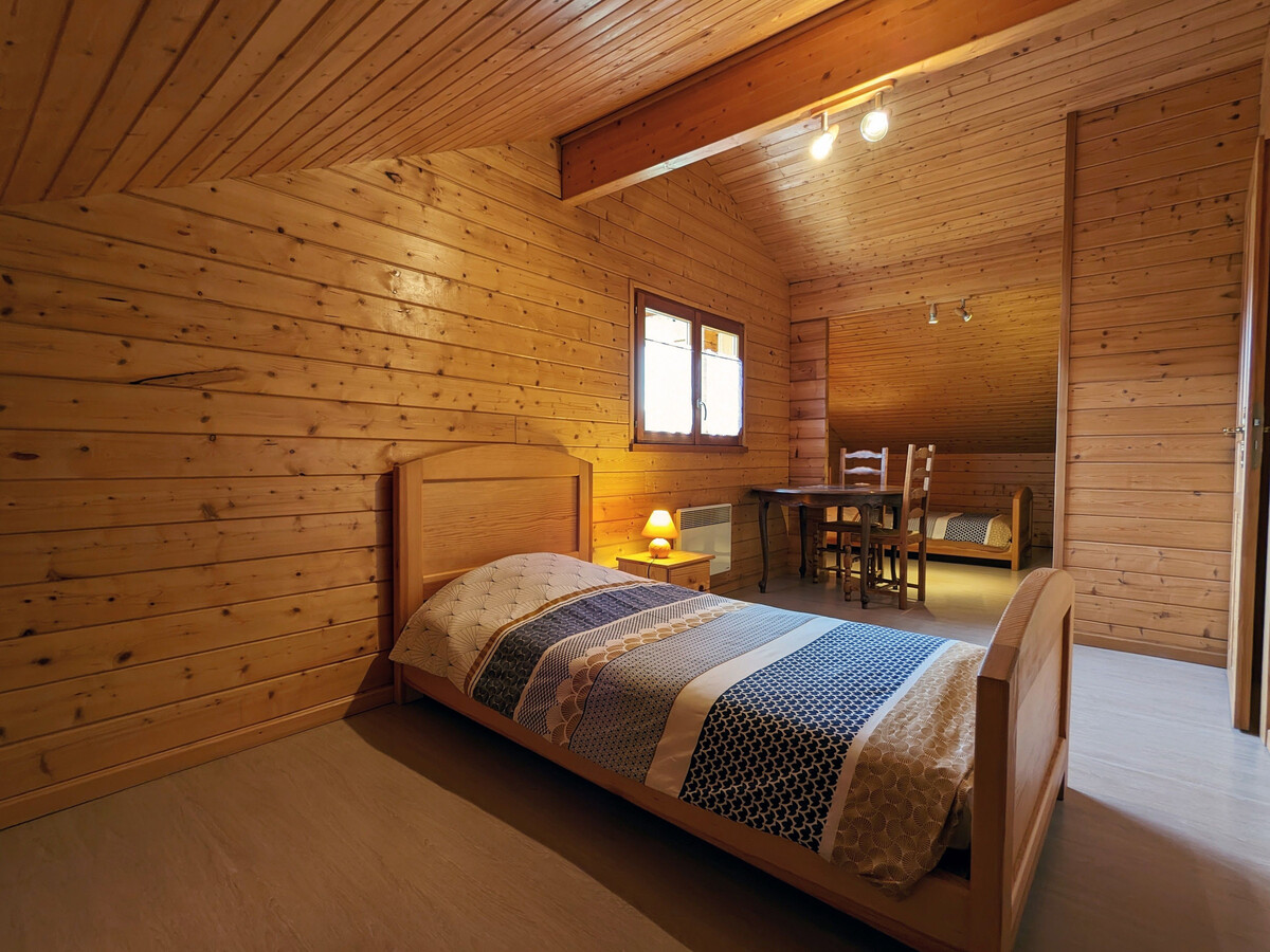 Chalet 6 pers. avec terrasse, forêt & ski à 15 km - Photo 21