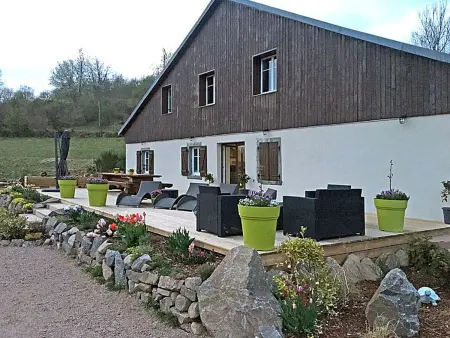 Ferme Vosgienne rénovée, spa et étang privé à Saulxures - Photo 25
