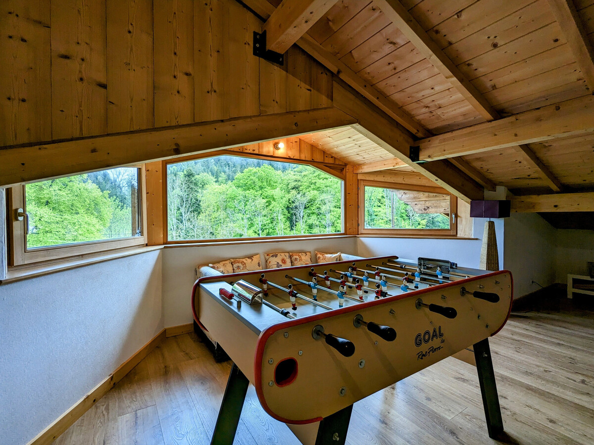 Chalet bois 8 pers., terrasse 100 m² à Liézey - Photo 11