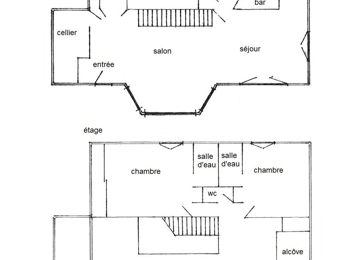 Chalet bois 8 pers., terrasse 100 m² à Liézey - Photo 19