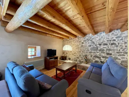 Gîte 4 chambres Saint-Vert, 2000 m² avec vue collines : photo 6