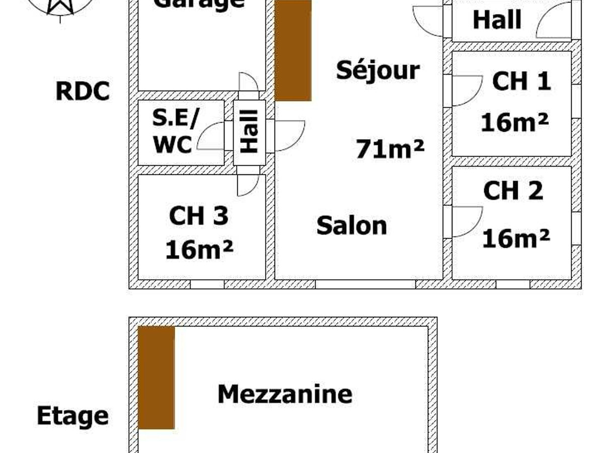 Maison indépendante 3 chambres, vue parc éolien à Bouin - Photo 27