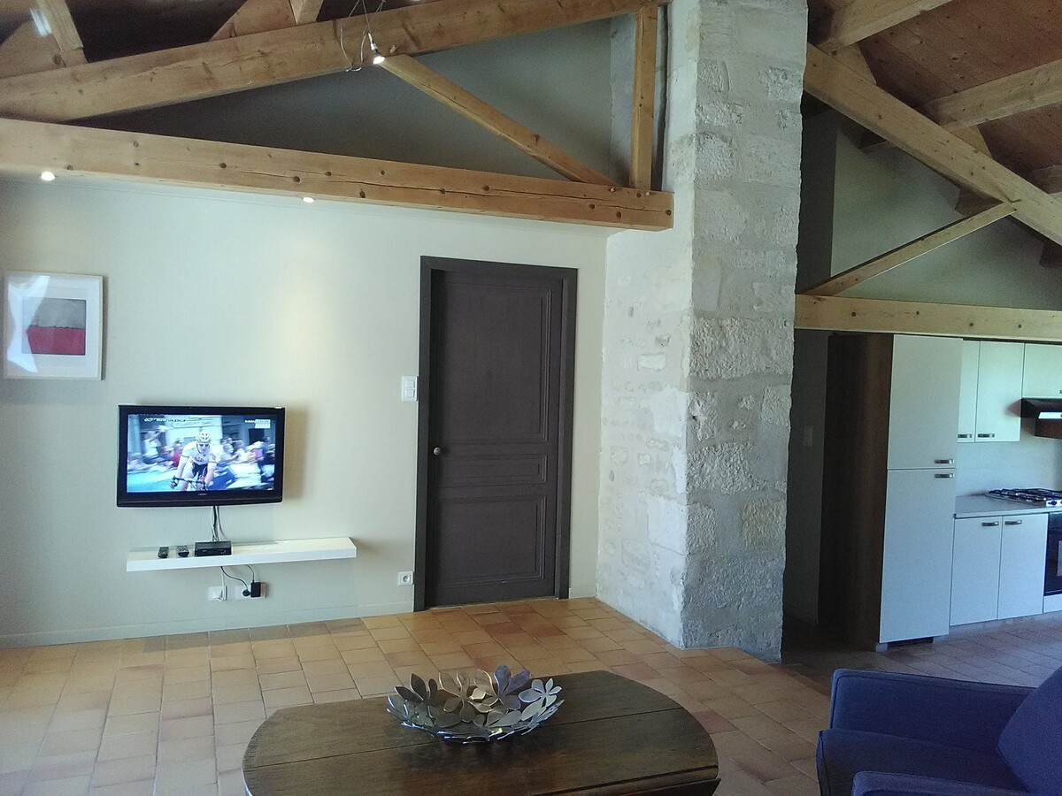 Gîte 18e siècle rénové, piscine couloir de nage, 6 pers. - Photo 9