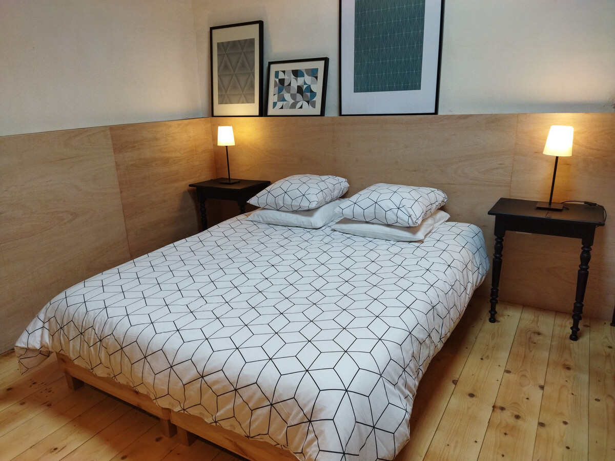 Gîte 18e siècle rénové, piscine couloir de nage, 6 pers. - Photo 12