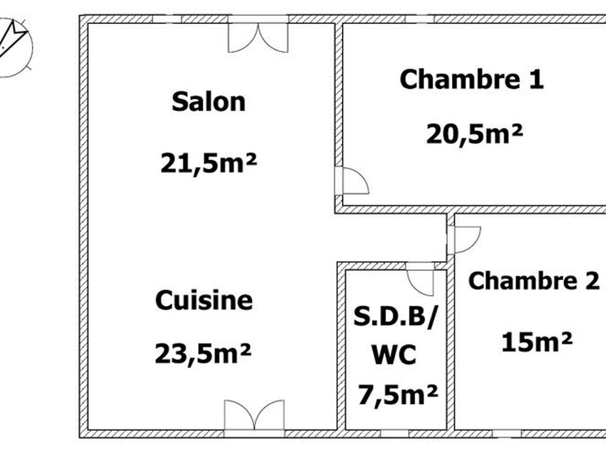 Gîte 18e siècle rénové, piscine couloir de nage, 6 pers. - Photo 33