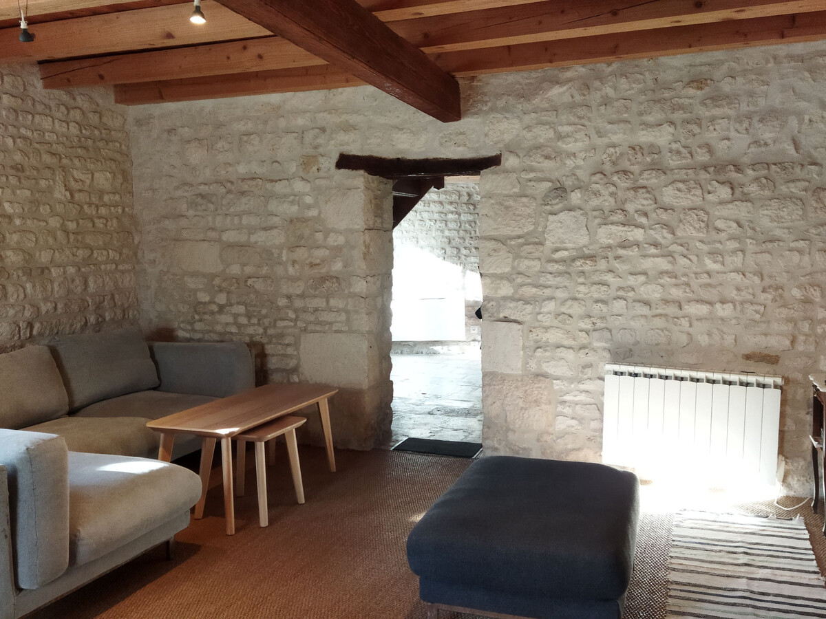 Gîte XVIIIème siècle avec piscine couloir de nage - Photo 9